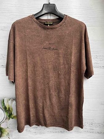 Футболка New Season 8451 brown - делук