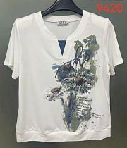 Футболка Lida 9420 white-grey - делук