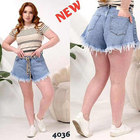 Шорты Beki 4036 l.blue - делук