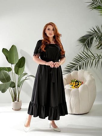 Платье Latoria 670-3 black - делук