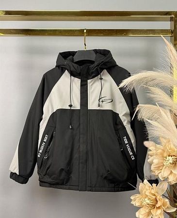 Куртка Delfinka 9001 black - делук