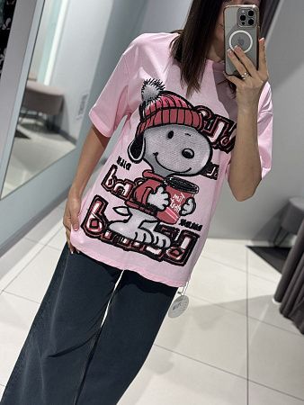 Футболка Comod 1086 pink - делук