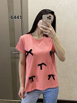 Футболка Fsn 6441 coral - делук