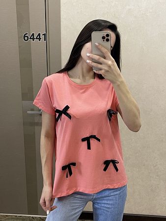 Футболка Fsn 6441 coral - делук