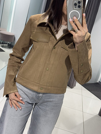 Куртка Comod 17859 beige - делук