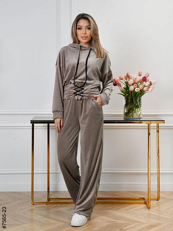 Костюм Спорт Odesaopt 7565-23 beige - делук