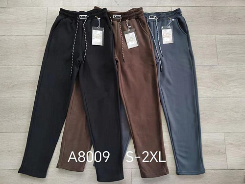 Штаны Спорт Hoan A8009 black - делук