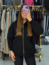 Кофта Спорт Arina 4252 black - делук