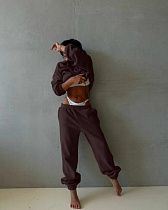 Костюм Спорт Alisa Brand 158 brown - делук