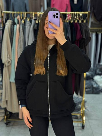 Кофта Спорт Arina 4252 black - делук