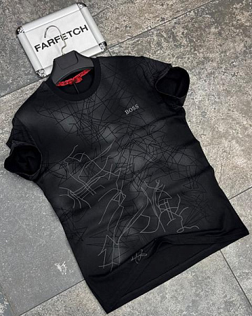 Футболка Hous Of Timur HT553 black - делук