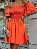 Платье Arina 1512 orange - делук