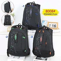 Рюкзак Candy Bags 8008 black-green - делук