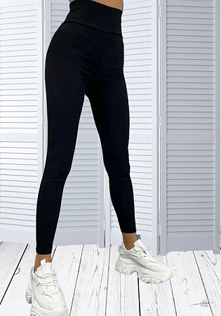 Лосины H&S 1013 black - делук