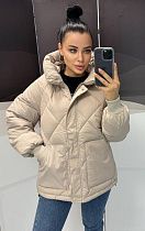 Куртка Dgmd 6088 beige - делук