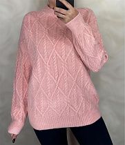 Свитер Levisha 26404 pink - делук