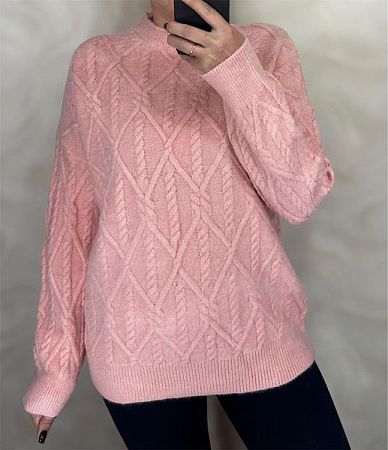 Свитер Levisha 26404 pink - делук