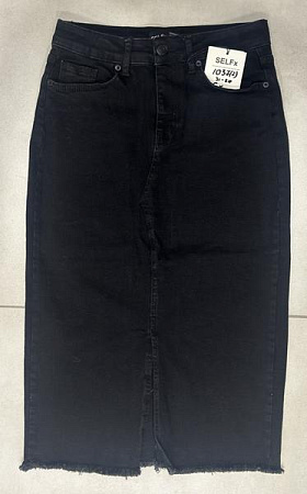 Юбка Ruxa 1037-2 black - делук