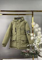 Куртка Delfinka 88011 khaki - делук