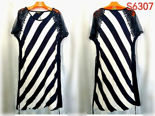 Платье Lida S6307 black - делук
