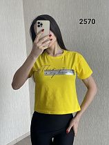 Футболка Fsn 2570 yellow - делук