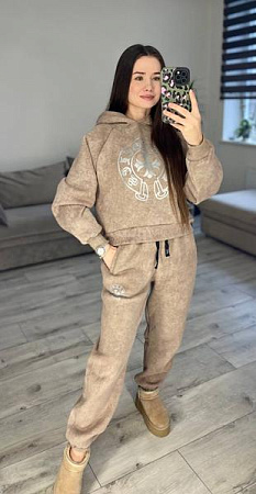 Костюм Спорт S.Style 309 beige - делук