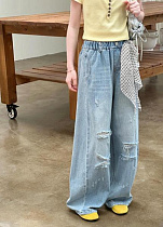 Джинсы Yalisi 9082 l.blue - делук