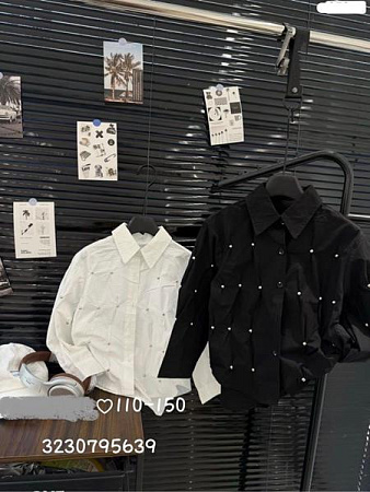 Рубашка Fashion Kids 323075639 white - делук