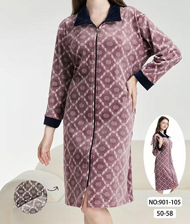 Халат Brilliant 901-105 beige - делук