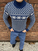 Свитер Nik 56789 blue - делук