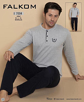 Пижама Trikotag 7004 grey - делук