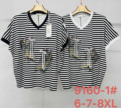 Футболка Immei 9160-1 black - делук