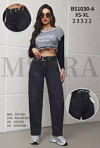 Джинсы Miss Kurry BS1030A black - делук