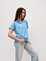 Футболка Fsn 4022 blue - делук