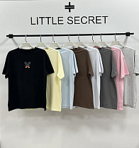 Футболка Little Secret 500446 l.grey - делук