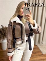 Куртка Liopt 577 nude - делук