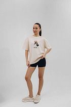 Футболка Newe 500035 beige - делук