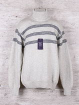 Свитер Ismail 201 l.grey-grey - делук