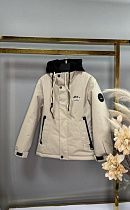 Куртка Delfinka B807 beige - делук