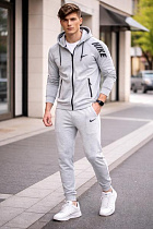 Костюм Спорт Tran TR1008 l.grey - делук