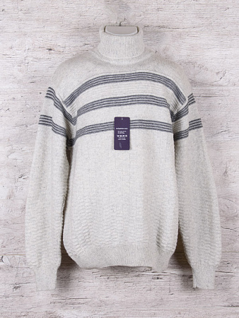 Свитер Ismail 201 l.grey-grey - делук