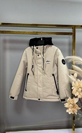 Куртка Delfinka B807 beige - делук