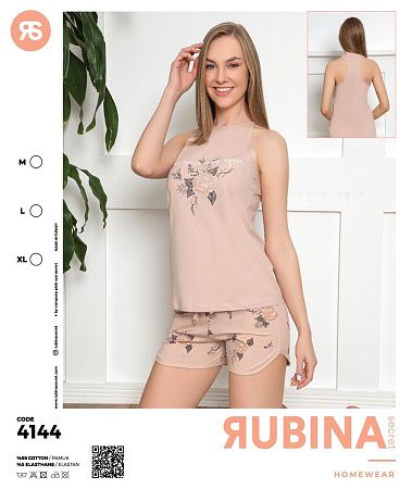 Пижама No Brand 4144 beige - делук