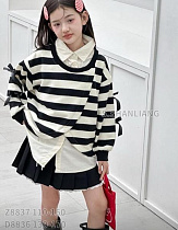 Свитер Meloria D8836 black - делук