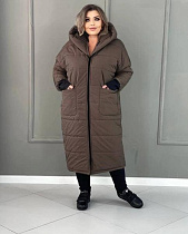 Пальто Seven Zikina 901 brown - делук