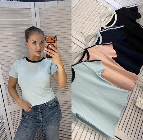 Футболка Style Nadezhda 6000 navy - делук