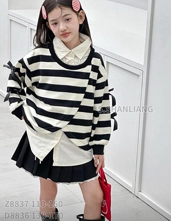 Свитер Meloria D8836 black - делук