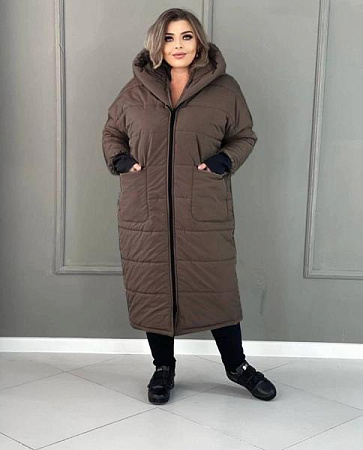 Пальто Seven Zikina 901 brown - делук