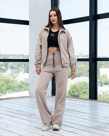 Костюм Спорт Azna Д144 beige - делук