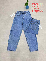 Джинсы Vanver A7226 l.blue - делук